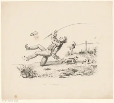 Visser valt achterover