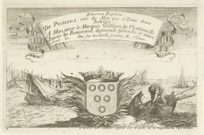 Vissersboten op het water
