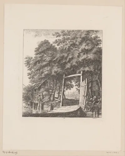 Vissershut aan de waterkant