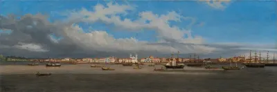 Vista panorâmica da baía de Belém