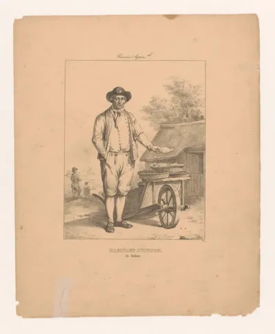 Visverkoper te Huizen