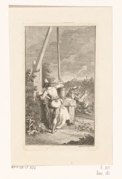 Vitriolus en Peter Menadie redden een jonge vrouw