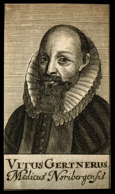 Vitus Gertner. Line engraving, 1688
