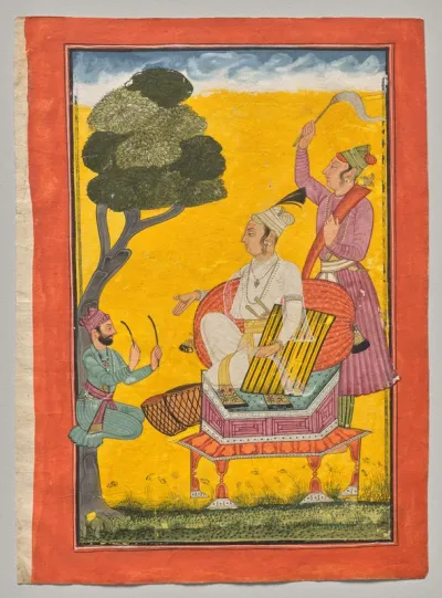 Vivacha Ragaputra, from a Ragamala