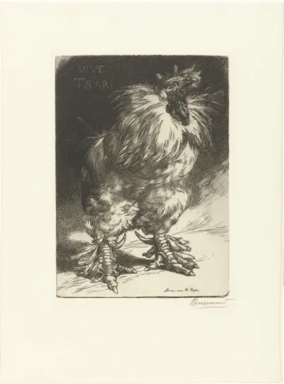 Vive le Tsar! ou le coq de France