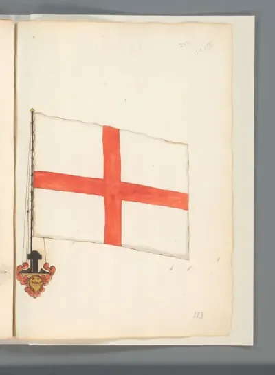 Vlag van Genua