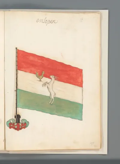 Vlag van Hindeloopen