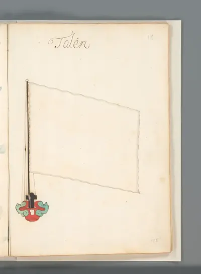 Vlag van Tholen (blanco)