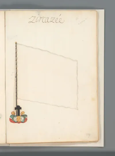 Vlag van Zierikzee (blanco)