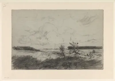 Vlak landschap