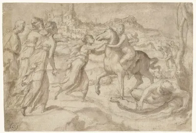 Vlucht van Cloelia uit het legerkamp van Porsenna
