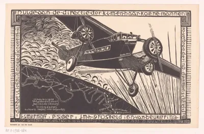 Vlucht van de Pelikaan van Amsterdam naar Batavia in 1933