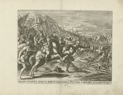 Vlucht van het Assyrische leger
