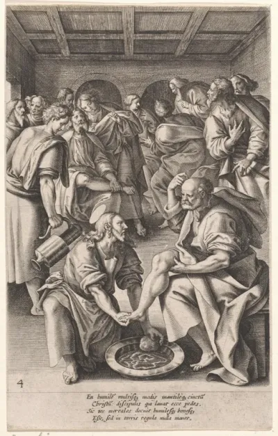 Voetwassing van Petrus