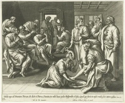 Voetwassing van Petrus