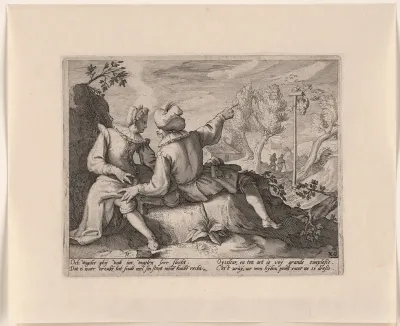 Vogelaar en vrouw
