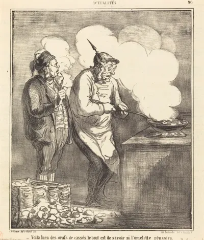 Voila bien des oeufs de cassés...