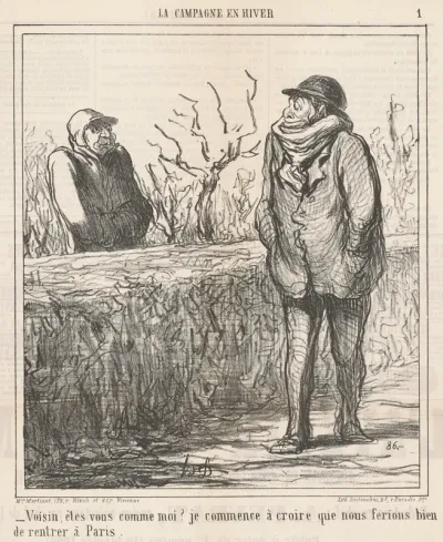 Voisin, êtes-vous comme moi? ...