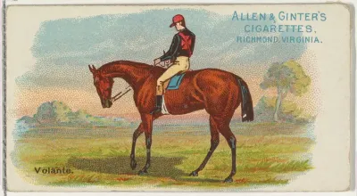 Volante, from The World's Racers series (N32) for Allen & Ginter Cigarettes