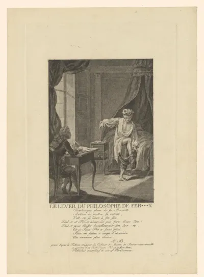 Voltaire in nachthemd