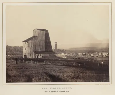 Von Storch Shaft, Del. & Hudson Canal Co.