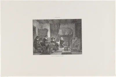 Vondel in burgemeesterskamer