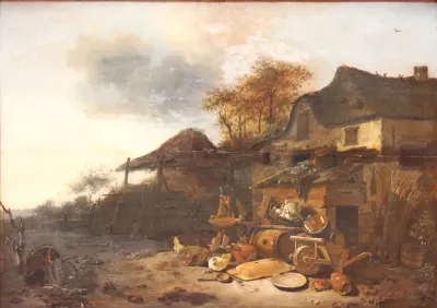 Voor de boerderij