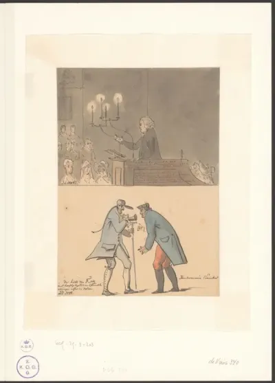 Voordracht van Bernardus de Bosch over Jacob de Wit