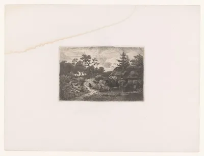 Voorgevel van de nieuwe tempel