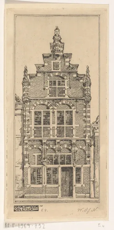Voorgevel van het Edams Museum