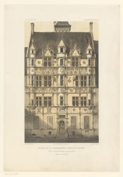 Voorgevel van Maison Jaillet in Paray-le-Monial