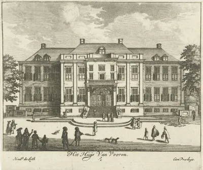 Voorgevel van Paleis Soestdijk
