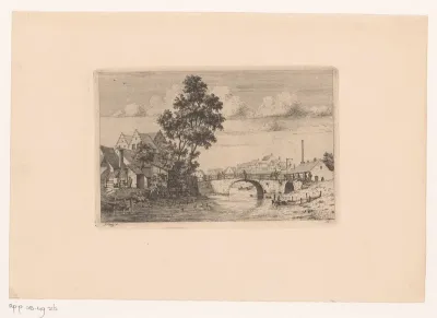 Voormalige Hessenbrug in Antwerpen
