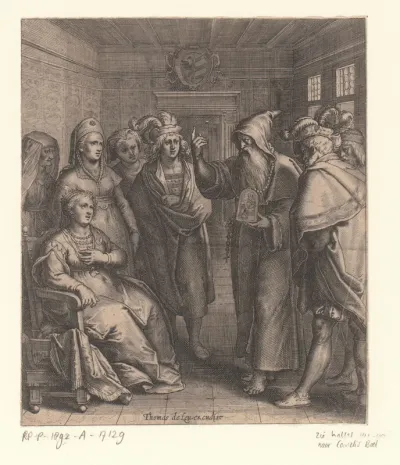 Voorspelling aan de moeder van Thomas van Aquino
