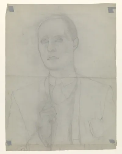 Voorstudie zelfportret