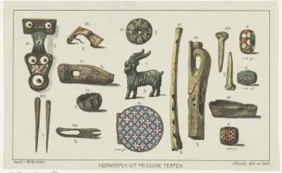 Voorwerpen uit Friese terpen