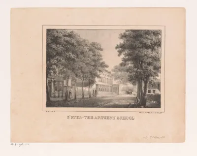 Voorzijde van de Rijks Veeartsenijschool in Utrecht