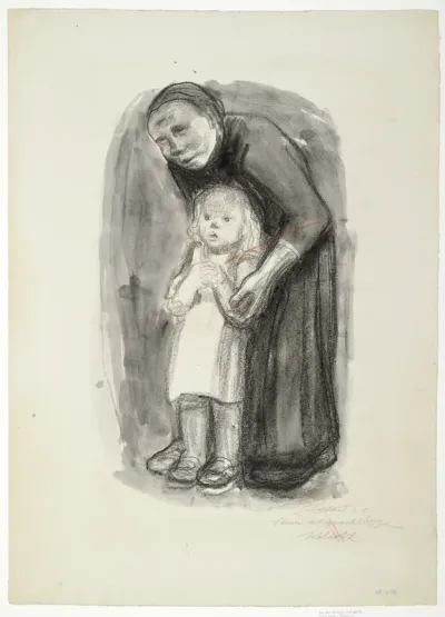 "Vor der Wallfahrtskapelle"