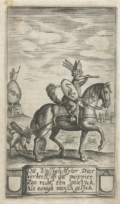 Vos te paard