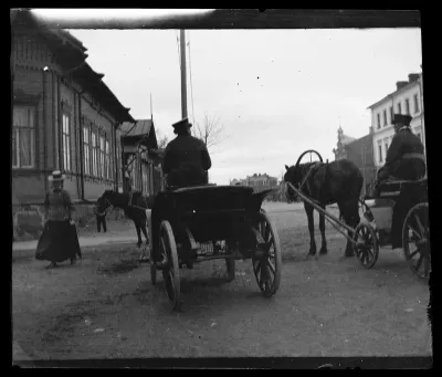 Vossikka-ajelua todennäköisesti Kaukasiasta