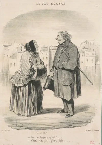 Vous êtes toujours galant! ...
