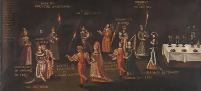 Vow of the Pheasant (Philip the Good and Isabella at the Feast of the Pheasant in Lille in 1454)