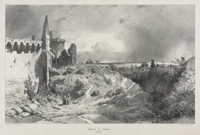 Voyages pittoresques et romantiques dans l'ancienne France.  Bretagne:  Chateau de Susinio