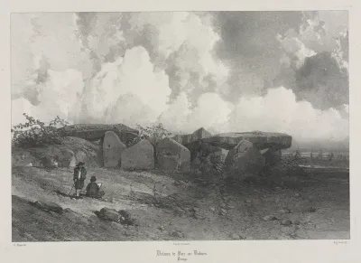 Voyages pittoresques et romantiques dans l'ancienne France: Bretagne: Dolmen de Parc-ar-Colmen