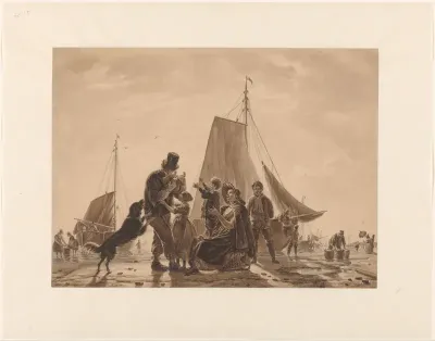 Vreugdevolle terugkeer van vissers