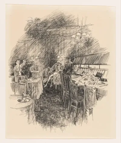 Vrijend paar in café