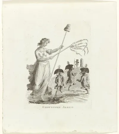 Vrijheid dresseert de patriotten, 1787