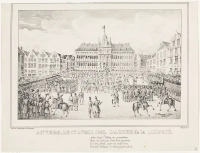 Vrijheidsboom in Antwerpen