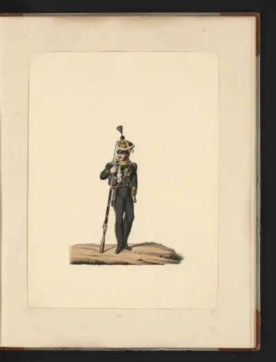 Vrijwillige jager van de Hogescholen van Leiden en Utrecht, 1830-1831
