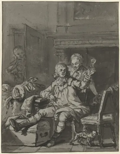 Vrolijk gezelschap